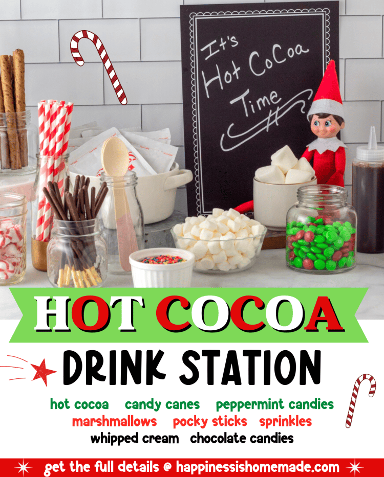 The Ultimate Hot Cocoa Bar Idea + Last Minute Christmas Gift Ideas