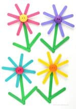 35 Popsicle Stick Crafts for Kids - Happiness is Homemade