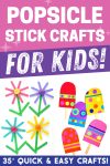 35 Popsicle Stick Crafts for Kids - Happiness is Homemade