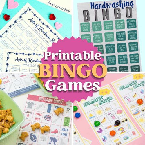 30+ Free Printable Bingo Games - Happiness is Homemade