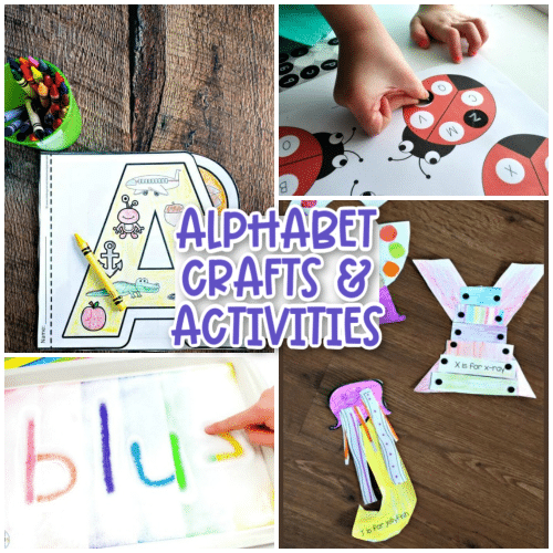 30+ Alphabet Crafts & Activities - Happiness Is Homemade