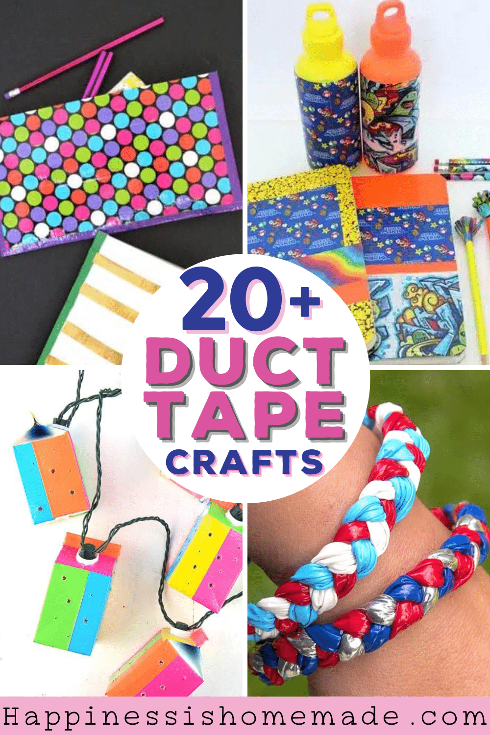 9 Fun and Easy Duct Tape Crafts