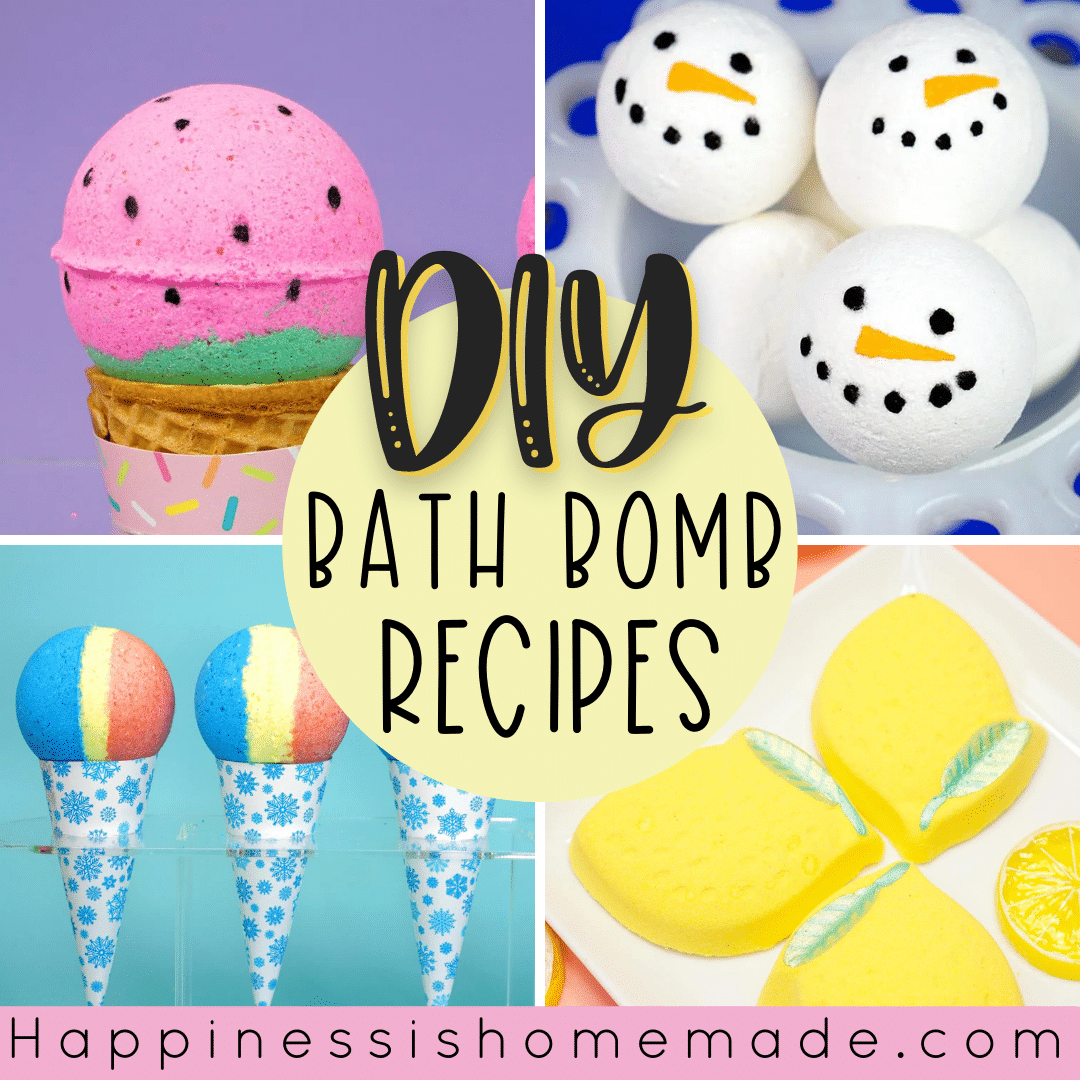 How to Make Bath Bombs - Happiness is Homemade