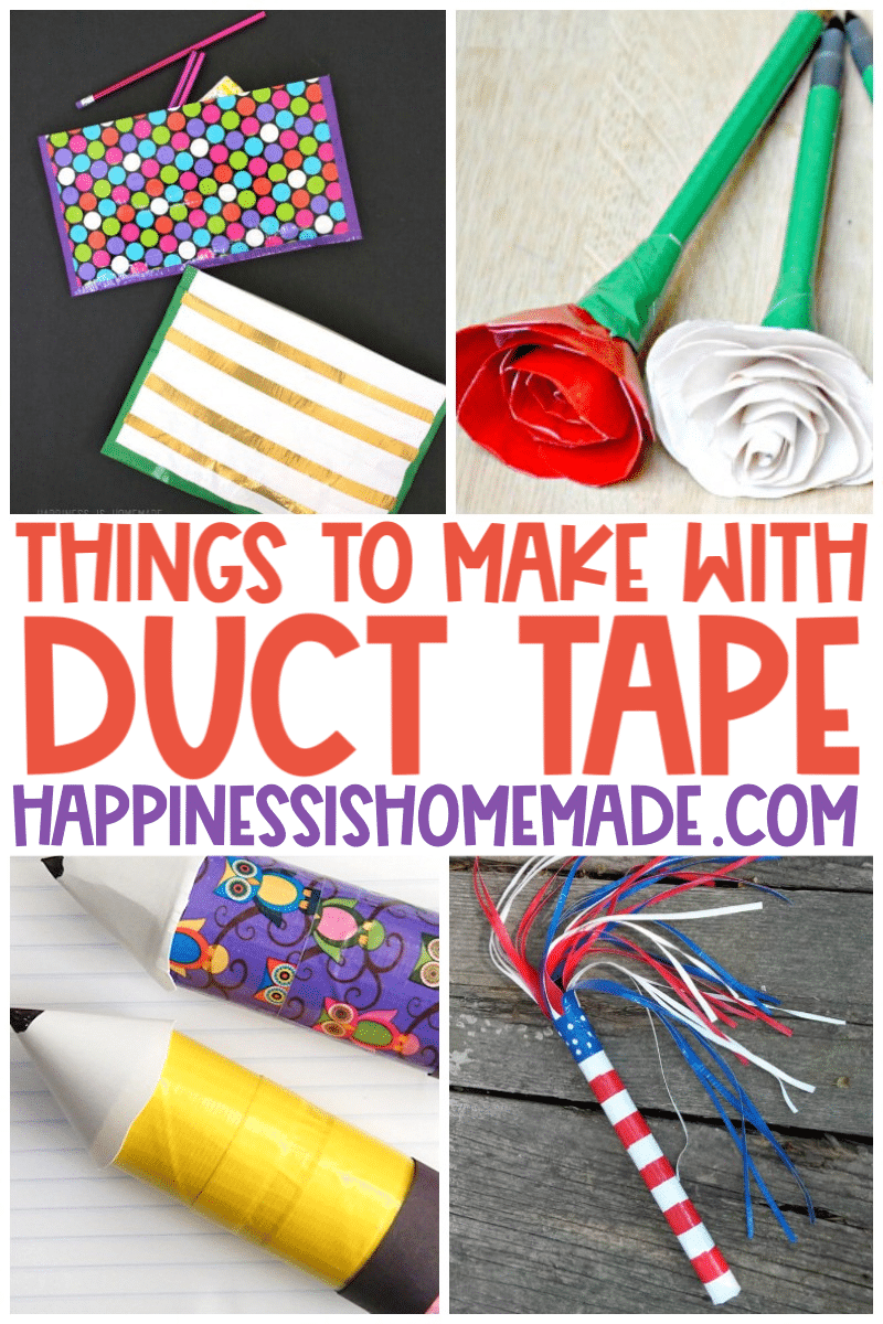 6 fun DIY duct tape projects