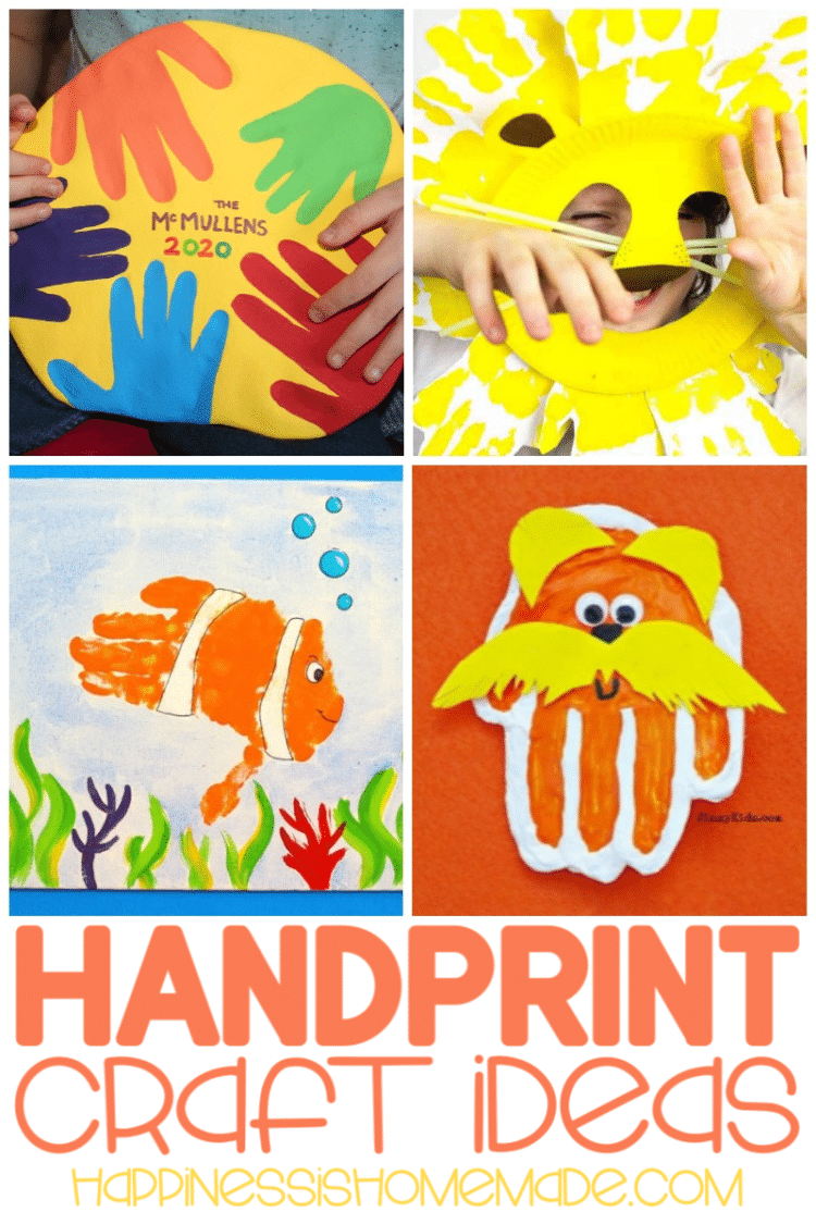 30+ Fun Handprint Crafts for Kids - Happiness is Homemade