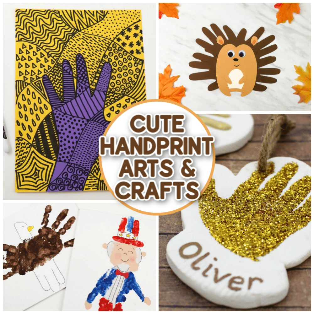 Handprint Unicorn Craft - The Resourceful Mama