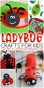 20+ Easy Ladybug Crafts - Happiness is Homemade