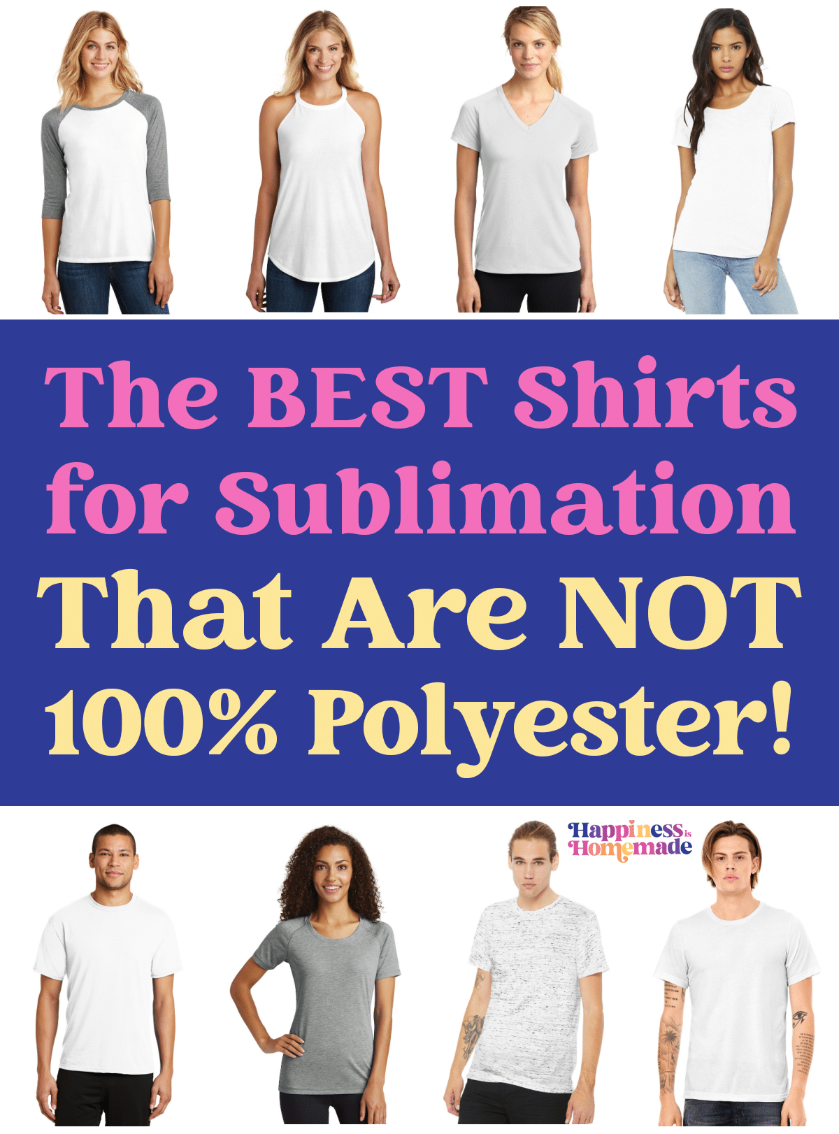 SUBLIMATION ON 50/50 COTTON POLY BLEND T-SHIRTS (how to do