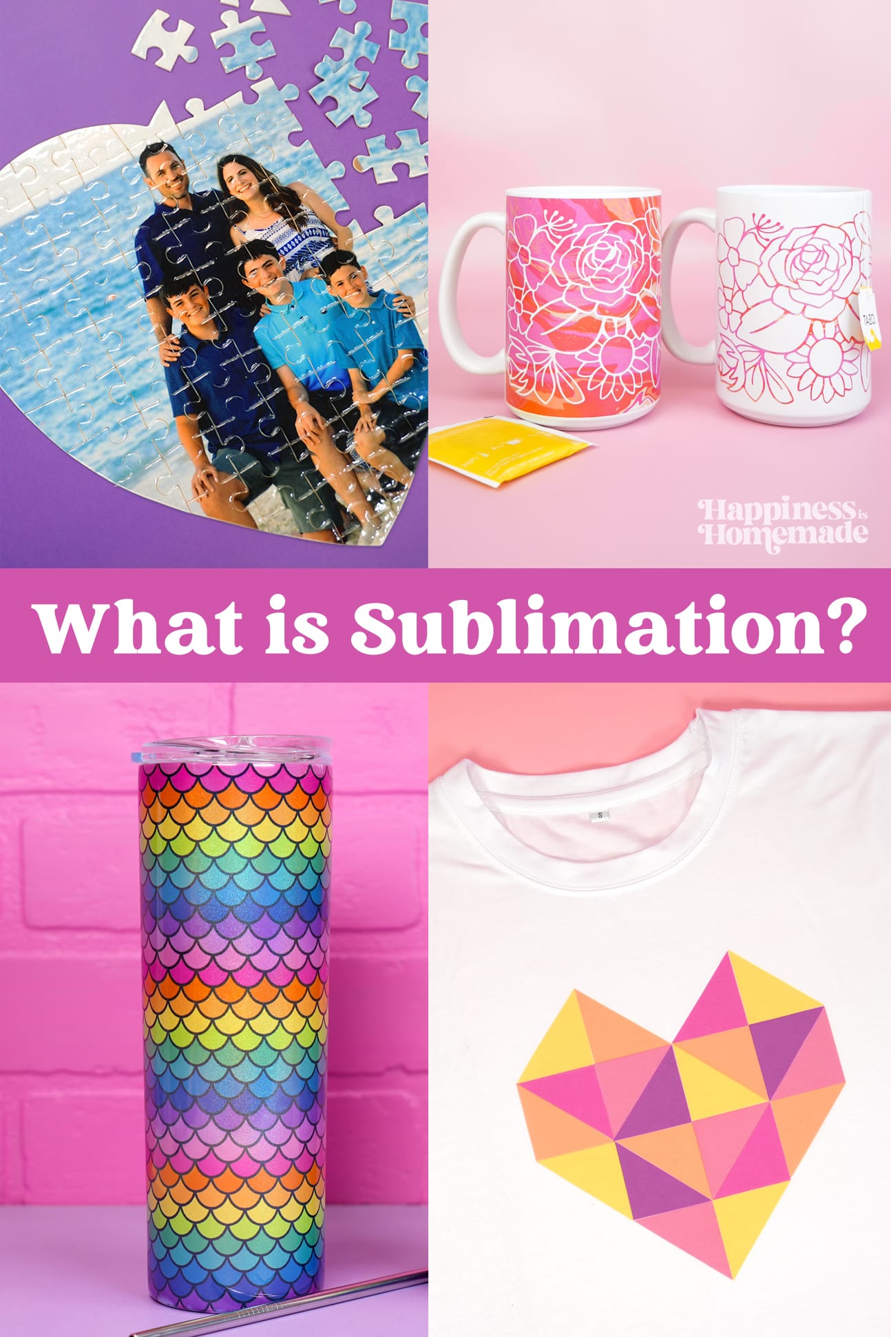 What is Sublimation Printing? - Happiness is Homemade