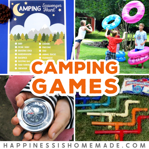 30+ Best Camping Games for Kids & Adults - Happiness is Homemade