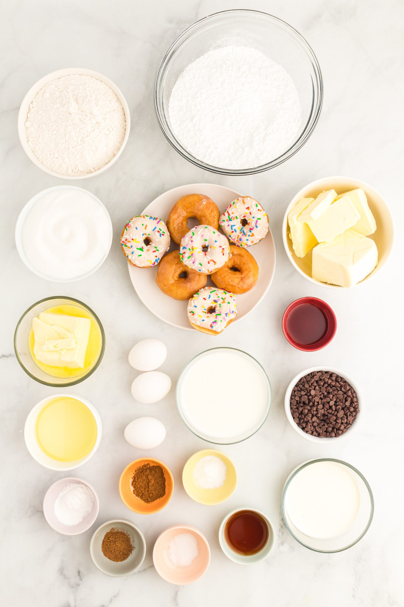 Donut Cake Recipe Happiness is Homemade