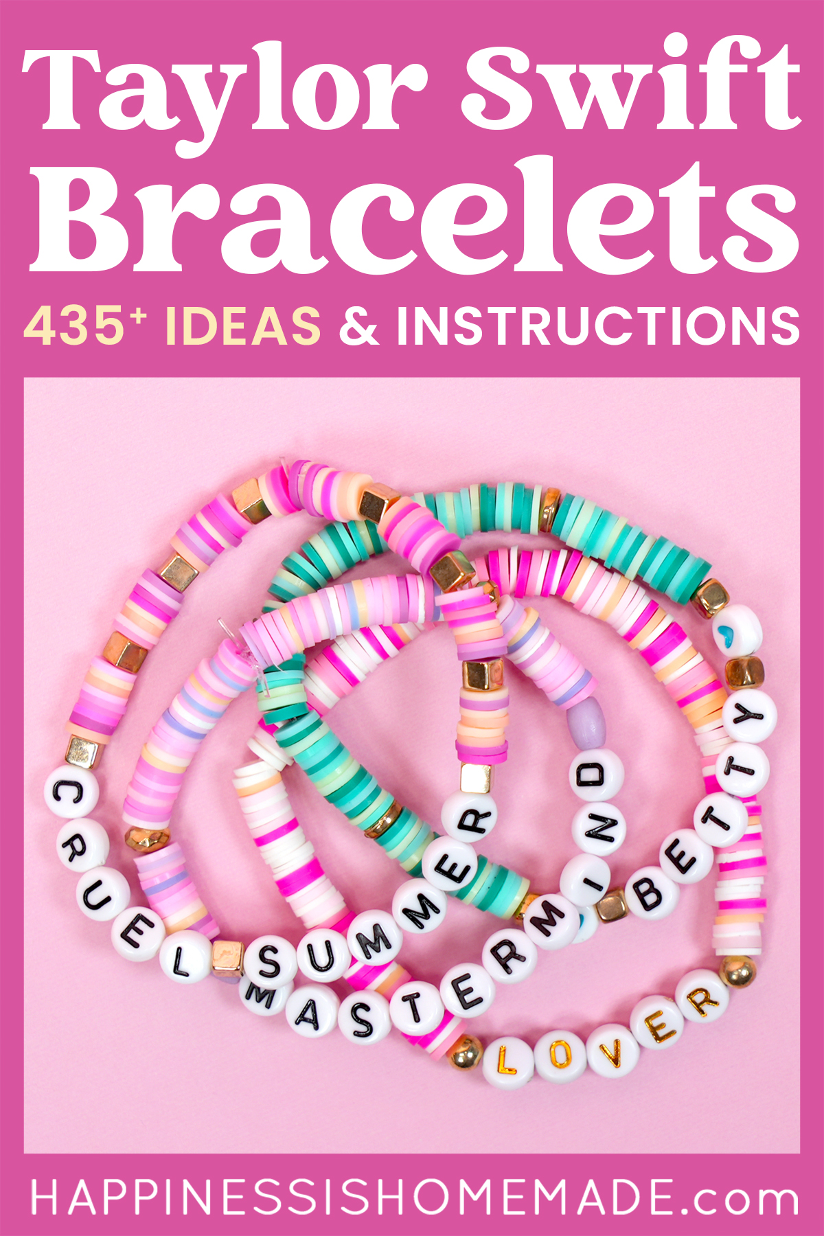 🦋ERAS TOUR BRACELET IDEAS🦋 | Friendship bracelets, Bracelets, Clay beads
