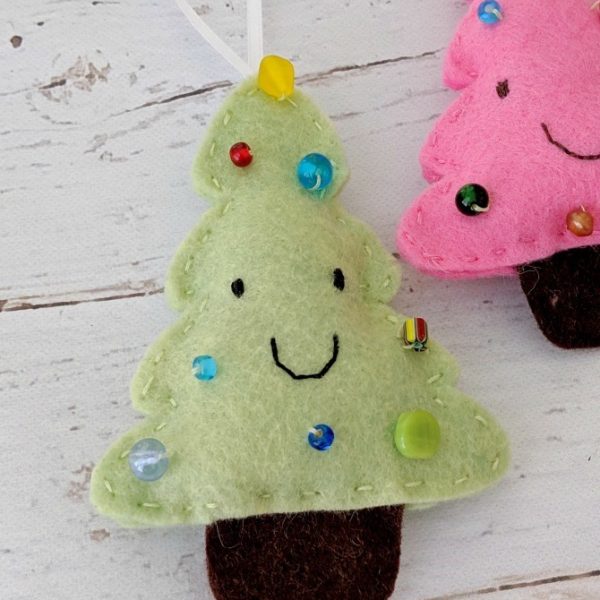 35+ Free Felt Christmas Ornament Patterns - Happiness is Homemade