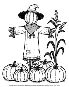 60+ FREE Halloween Coloring Pages - Happiness is Homemade