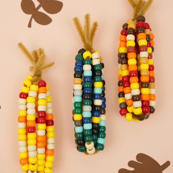 Beaded Corn Craft - Happiness Is Homemade