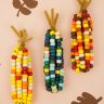 Beaded Corn Craft - Happiness is Homemade