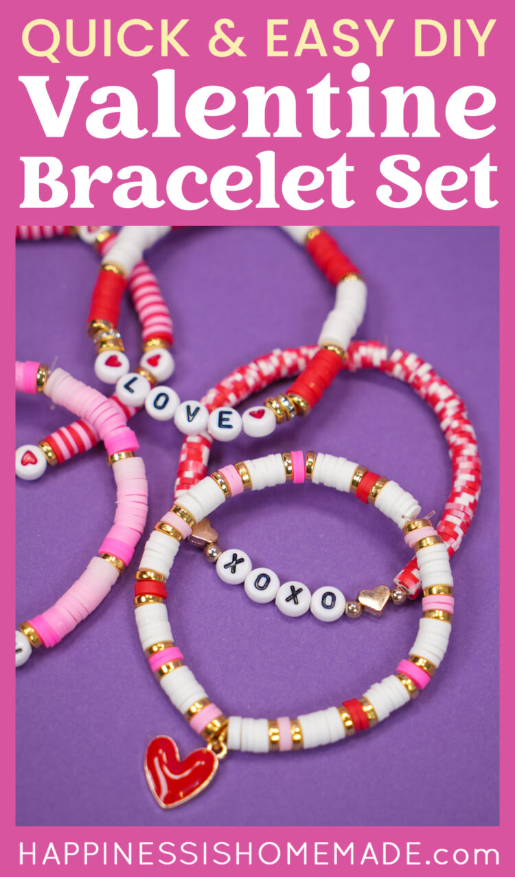 Toddler Friendly Valentine's Day Bracelets & Necklaces - The Mama Notes