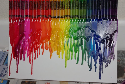 Melted Crayon Art Stock Photo - Download Image Now - Crayon