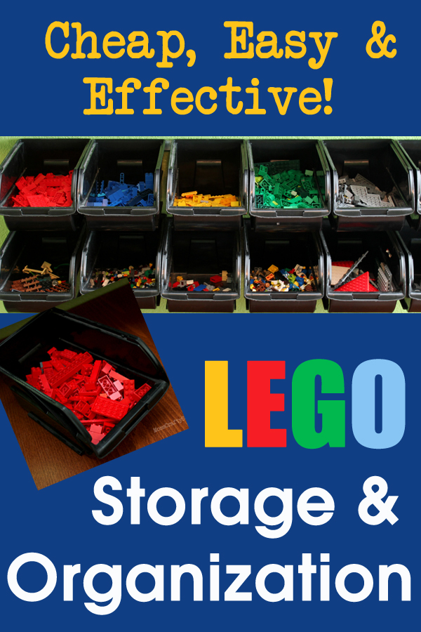 Looking for Lego storage suggestions for my 3 year old. He