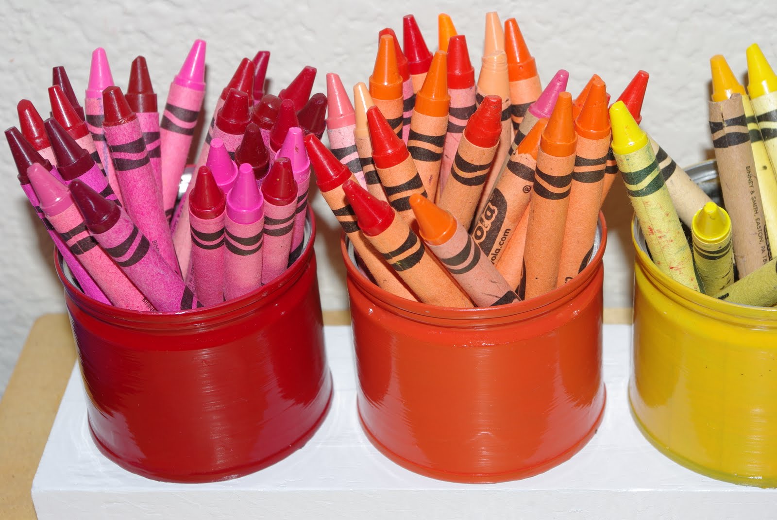 Upcycled Montessori-Style Crayon Holder {Tutorial} - Happiness is